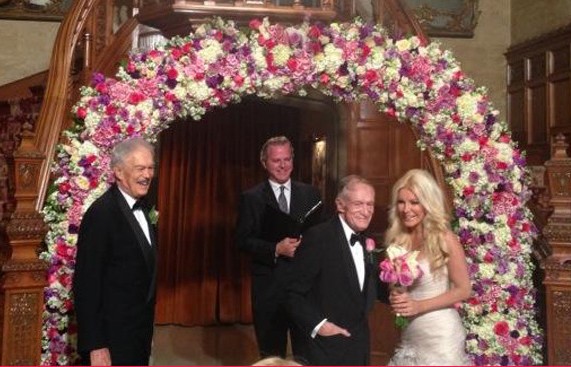 Hugh Hefner: Poročil 60 let mlajšo Crystal Harris