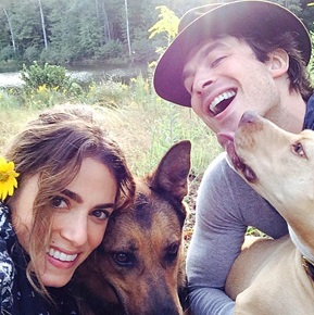 Foto! Ian Somerhalder pohvalil svojo Nikki