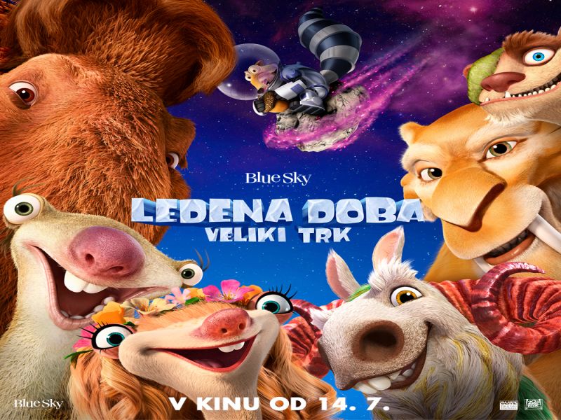 Prihaja že peto nadaljevanje uspešnice Ledena doba