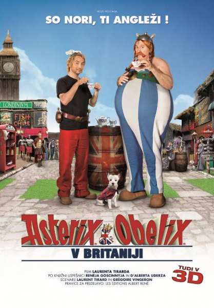 VSTOPNICE Z nami na premiero filma Asterix in Obelix v Britaniji