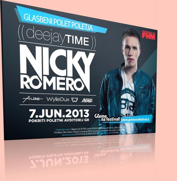 Prihaja Open air DEEJAY TIME & NICKY ROMERO