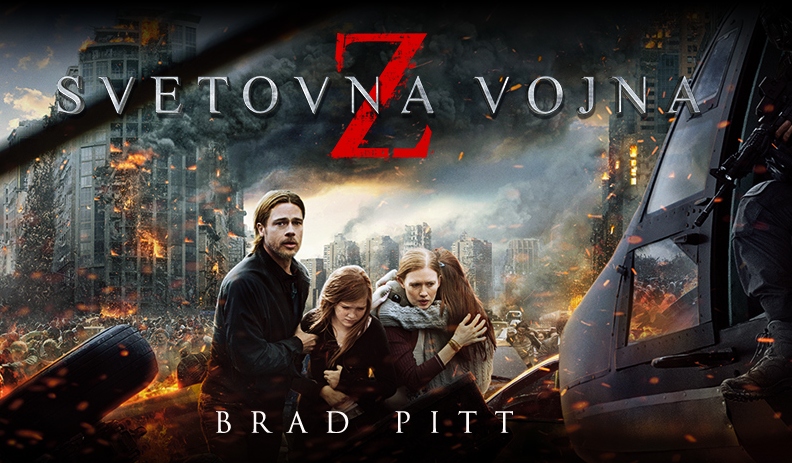 Brad Pitt v filmu Svetovna vojna Z
