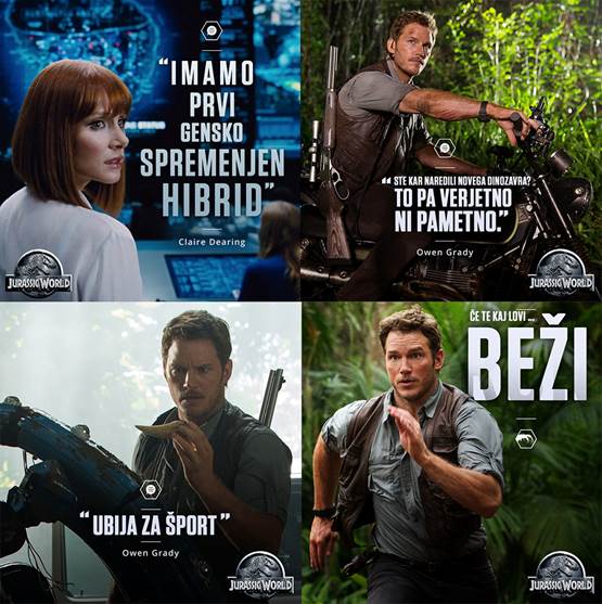 Filmsko! Jurski svet razkril velika presenečenja