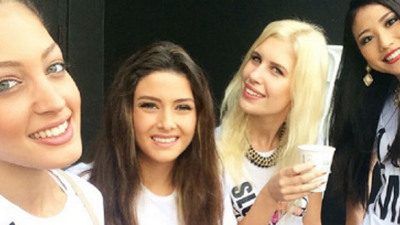 Ojoj! Libanonci jezni zaradi selfija, na katerem je tudi naša miss!