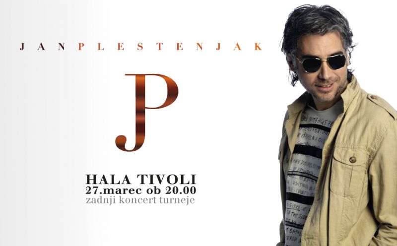 Jan Plestenjak v Hali Tivoli: Zadnji koncert turneje