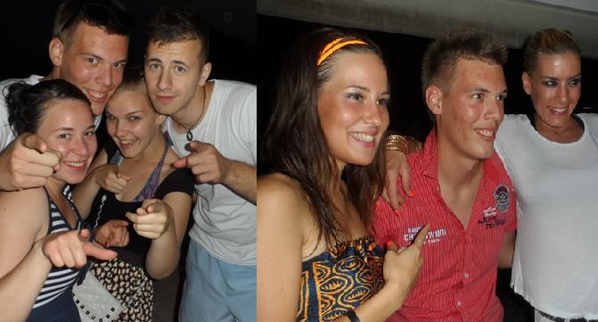 SKUPAJ na morju: Jan Vehar, Ivana Honsić in Clea&Kim