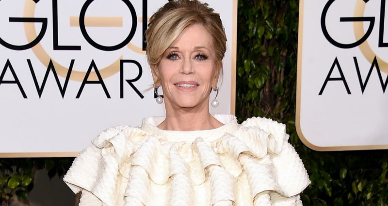 Bi rekli, da je Jane Fonda stara že toliko? Sijala je!