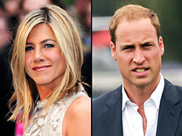 Jennifer Aniston brani plešastega princa Williama