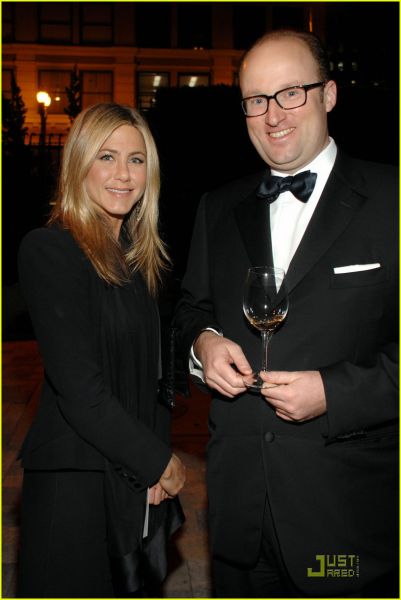 Jennifer Aniston na gala večerji s princem Robertom