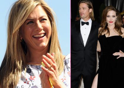 Jennifer Aniston: Vseeno ji je za Bradovo zaroko!