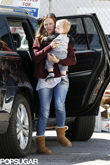 Jennifer Garner: Glamur zamenjala za vsakodnevne opravke