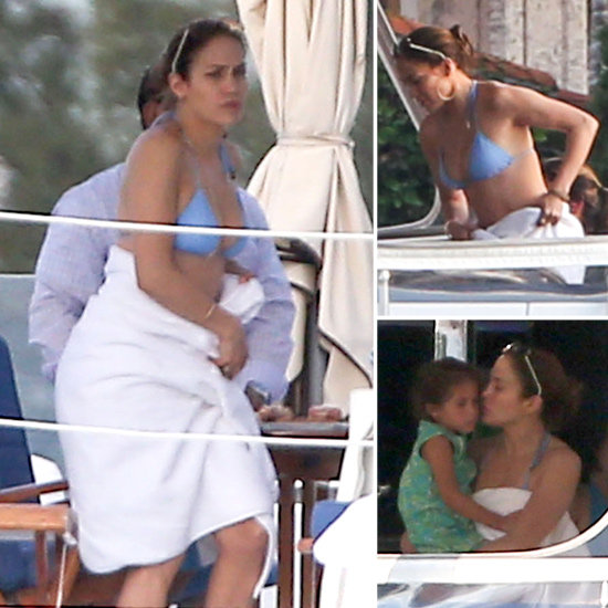 Opa! Jennifer Lopez v bikinkah razkazovala svoje lepo telo