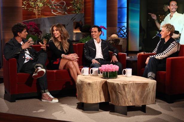 Ujeta Jennifer Lopez in Marc Anthony: Obnašata se kot zaljubljenca!