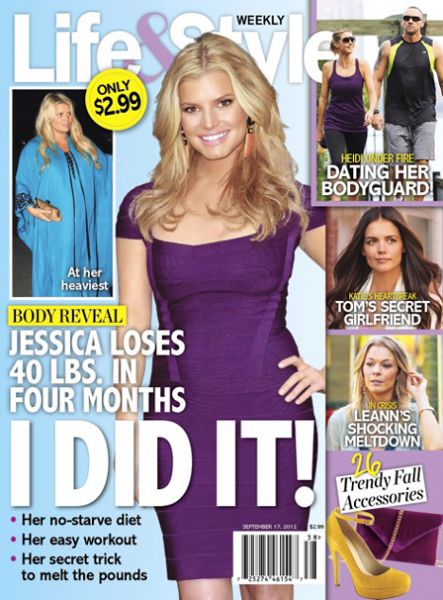 Jessica Simpson: Shujšala kar 18 kilogramov, a ji nagrada polzi iz rok