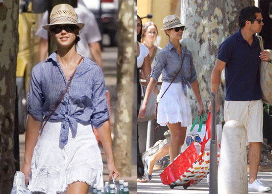 Jessica Alba uživa na romantičnih počitnicah v Franciji