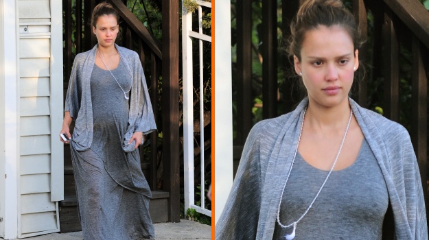 FOTO Jessica Alba brez ličil ne izgleda prav nič glamurozno