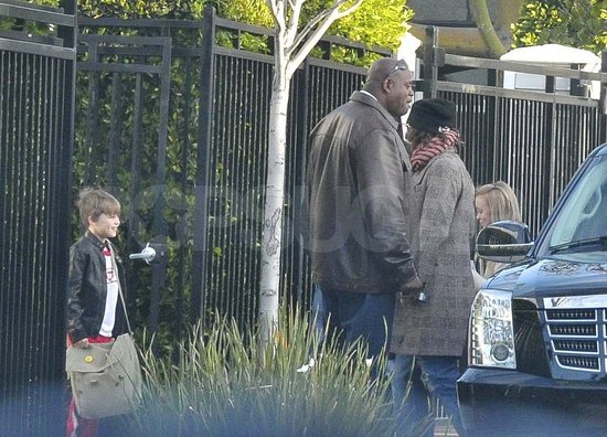 FOTO Ljubeči očka Johnny Depp otroka pospremil v šolo