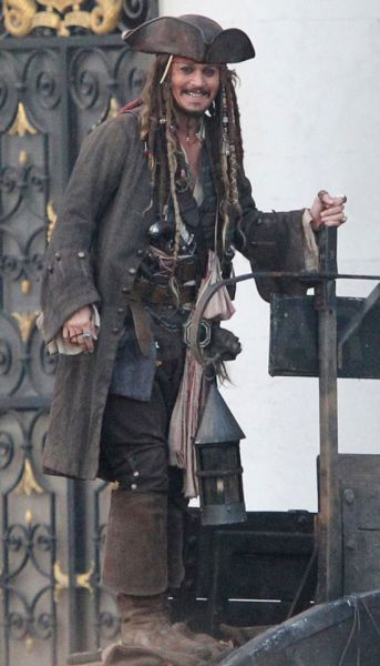 Johnny Depp seksi tudi v vlogi kapitana Jacka Sparrowa