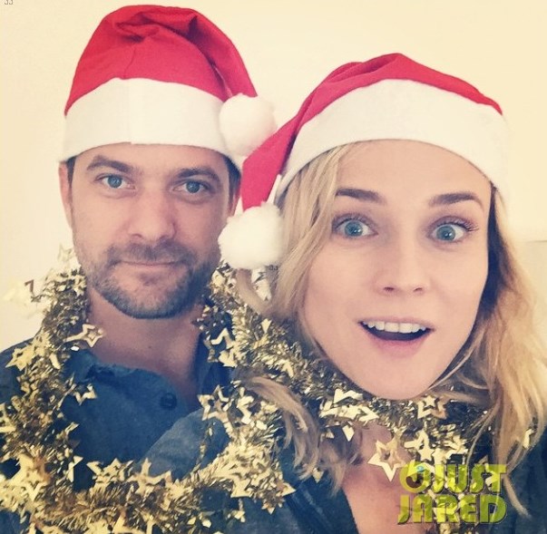 Joshua Jackson in Diane Kruger sta pripravljena na božič!