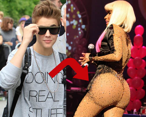 Justin Bieber: Všeč mu je ritasta Nicki Minaj