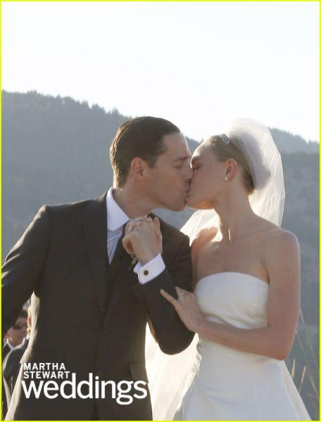 Foto! Poročni poljub Kate Bosworth