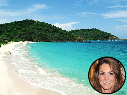 Bikini bejba Kate Middleton brez princa odšla na vroče Karibe