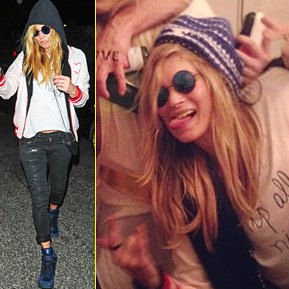 Kate Moss kot Cara Delevigne!