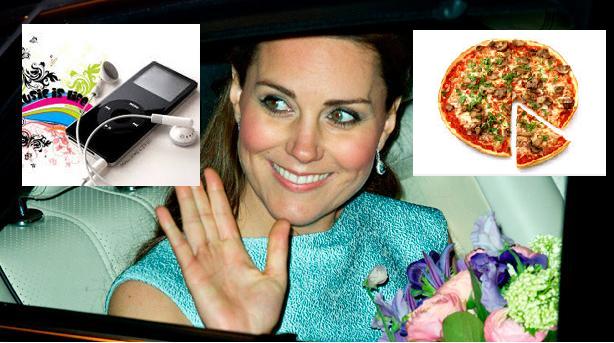 Faca! Kate Middleton: V bolnišnici potrebovala iPod in pico!