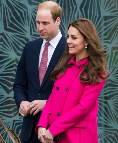 Foto! Kate Middleton še zadnjič v javnosti pred porodom!