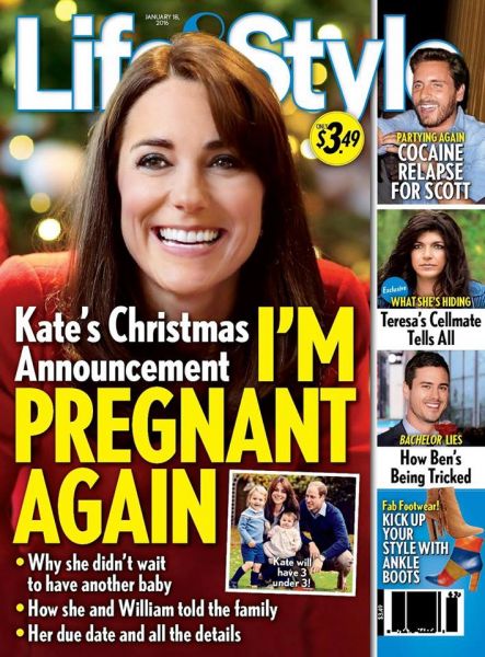 Kate Middleton je ponovno noseča