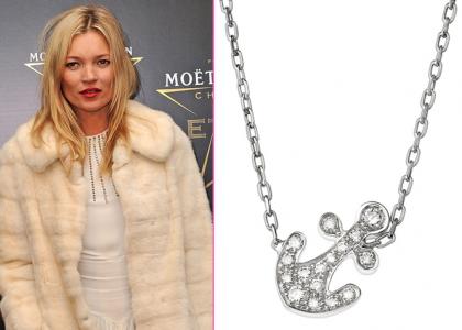 Kate Moss oblikovala diamantni nakit za 47,500 tisoč eurov