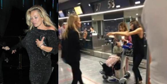 Kate Moss: Na letališče prišla pijana in se peljala z nizkocenovcem