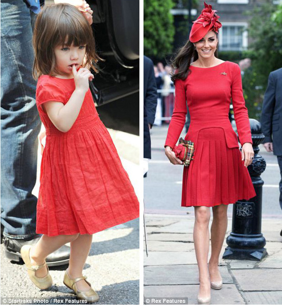 Ujeta! Kate Middleton kopira modni stil male Suri?!