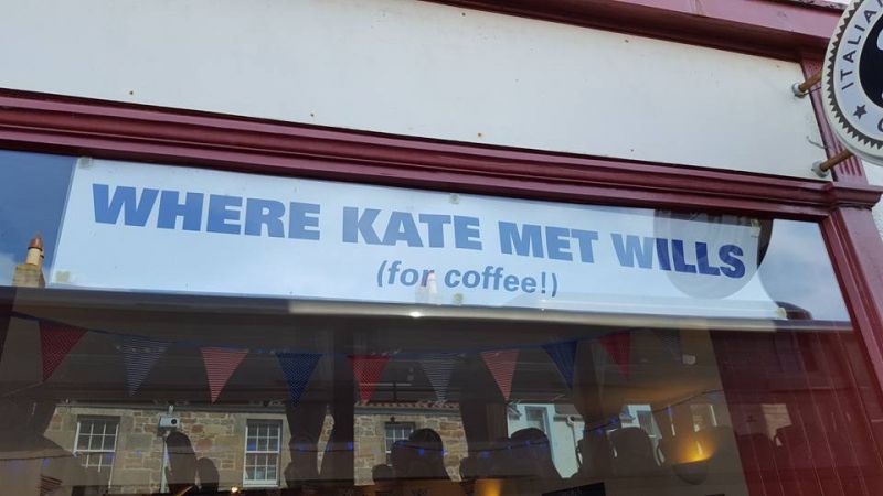 Ksenija Benedetti odkrila kraj, kjer sta bila princ William in Kate Middleton