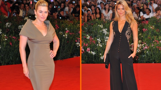 Seksi lepotički Kate Winslet in Bar Refaeli: Pokazali mamljivi dekolte