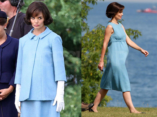 FOTO Katie Holmes pokazala vedno večji nosečniški trebušček