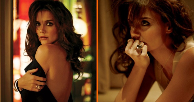 HOT! Nežna Katie Holmes se je prelevila v zapeljivo mačko