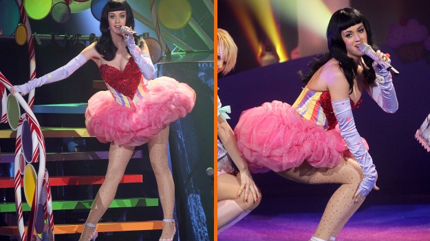 HOT! Katy Perry je eno samo oprsje in dolge noge