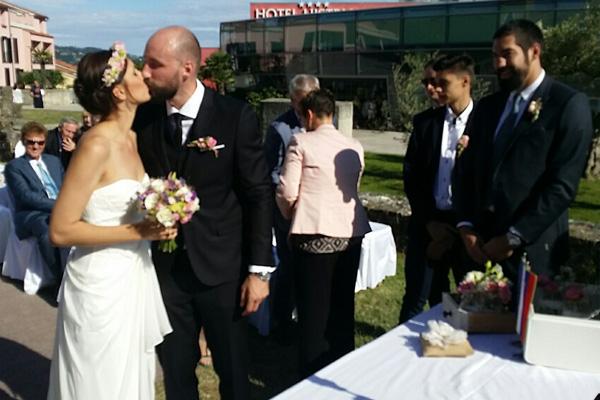 VAU! Včeraj poročena tudi naša dva znana rokometaša