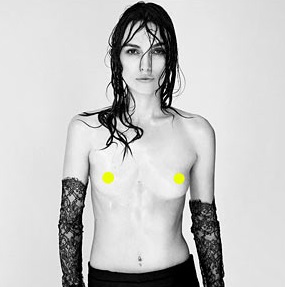 Opa! Keira Knightley: Uprla se je in pokazala prave!