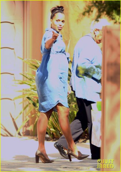 Kerry Washington: Priredili so ji zabavo za prihod otroka