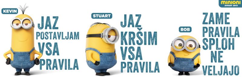Zabavno! Klepet z animiranimi Minioni