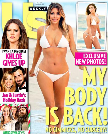 Hot! Kim Kardashian: v bikinkah pokazala svoje staro dobro telo!