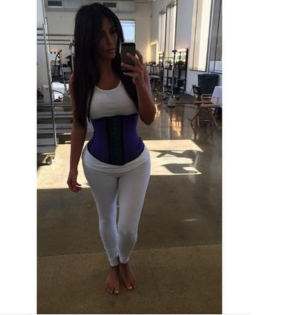 Joj! Kim Kardashian: Poglejte njen bizaren trik za hujšanje!
