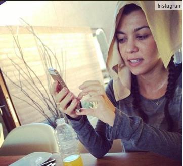 Kourtney Kardashian: Takšna je brez ličil!