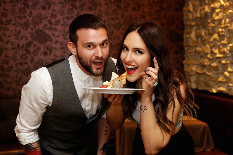 Ujeta! Lana Jurčević & Luka Nižetić: Jedla in se skupaj zabavala