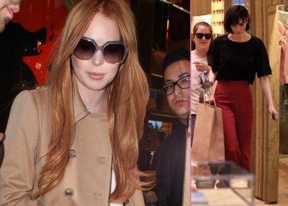 Lindsay Lohan se je vrnila k naravni barvi las: Spet je oranžnolaska