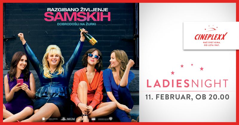 Prihaja Ladies Night za film Razgibano življenje samskih