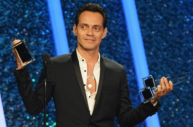 Marc Anthony: Domov odnesel kar 10 nagrad