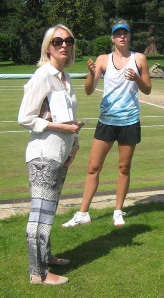 Maria Sharapova: Njena mama zelo podobna Umi Thurman!
